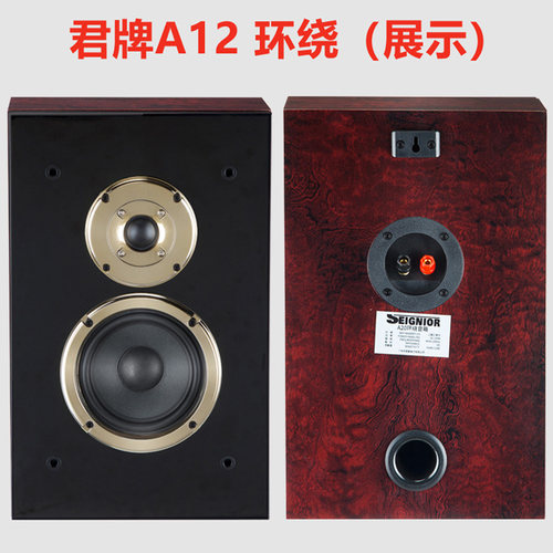 SEIGNIOR君A12中置环绕音箱5.1音响7.1家庭影院音箱超薄挂墙音响