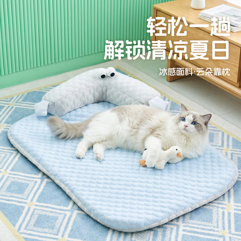 宠物猫咪冰凉垫夏季狗狗沙发凉席垫四季通用猫窝狗窝宠物用品批发
