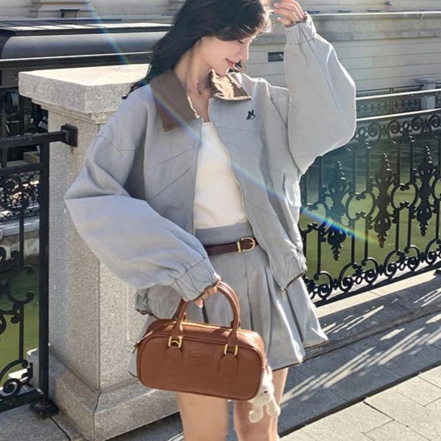 2C068-625P165K238（棒球服百褶裙套装）,女装套装/套裙,2C068