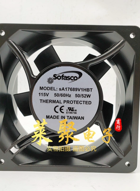 原装 台湾 Sofasco SA17689V1HBT 115V 50/52W 18cm 散热 风扇