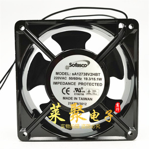 60HZ sA12738V2HBT全新正品 220VAC 15.1W风机Sofasco风扇 19.3