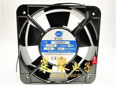 全新Maxair BT15050B2H/B1/B3HL 220V/110V/380V 34W交流散热风扇