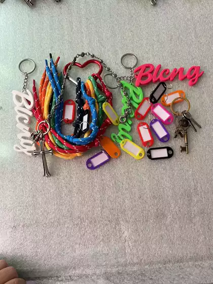 Customized Rodeo Bag Keychain Pendant Link