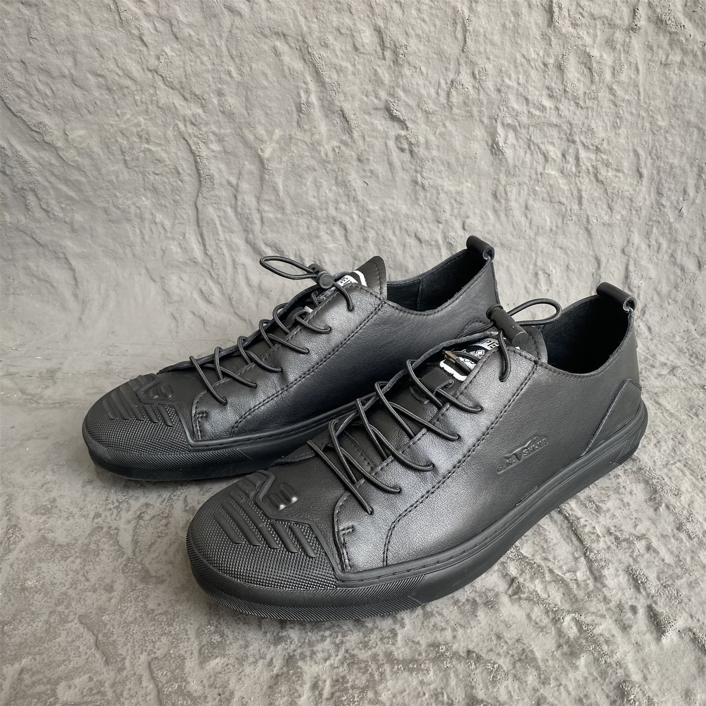 春秋新款公牛正品男鞋软皮软底一脚蹬运动休闲鞋真皮透气平跟42码