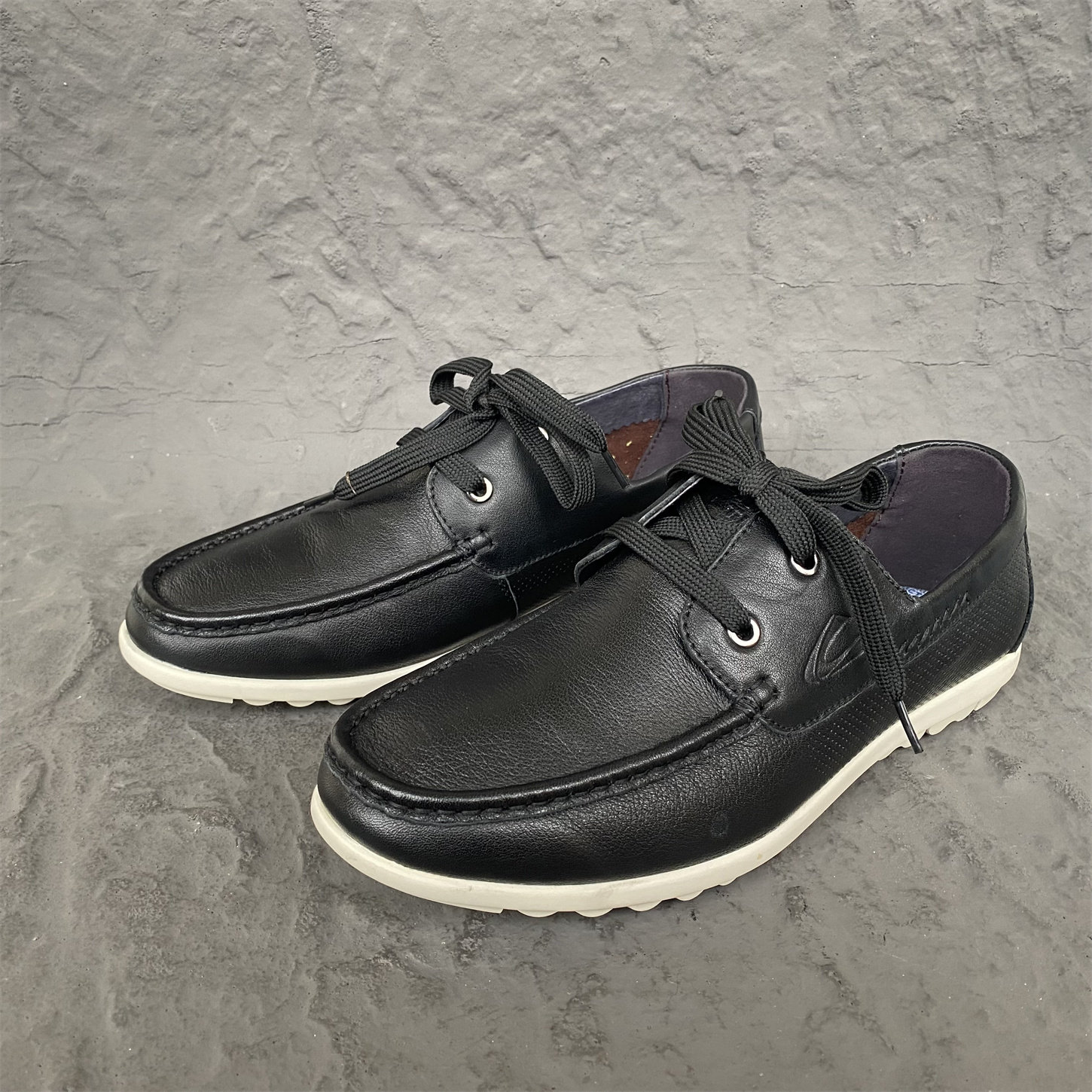 骆TUO动感正品男鞋休闲软底软面黑色百搭豆豆鞋真皮头层牛皮40码,流行男鞋,休闲皮鞋,淘宝优惠券,粉丝福利购,淘宝优惠卷