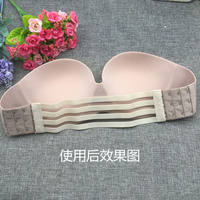 The back of the underwear features an extra-long extended fish-shaped thread, an extended buckle at the back, a clasp bra extension strap, and a three-button bra connection strap thumbnail 5