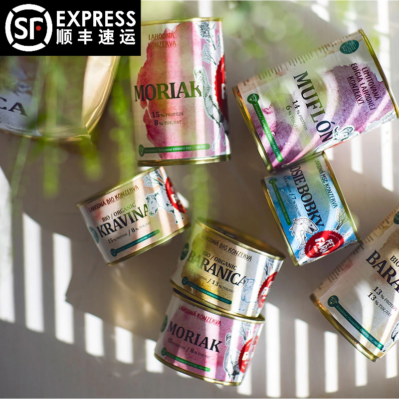 新到货 捷克 Pet Farm FamilyPFF有机主食狗罐头 无添加400g