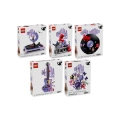 Lego Flower Bouquet + Vinyl Record + New Moon Concert + Secret Storage Room + Double Guitars#
