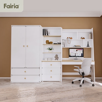 Fairia儿童家具衣柜抽屉柜卧室全实木小孩收纳柜家用