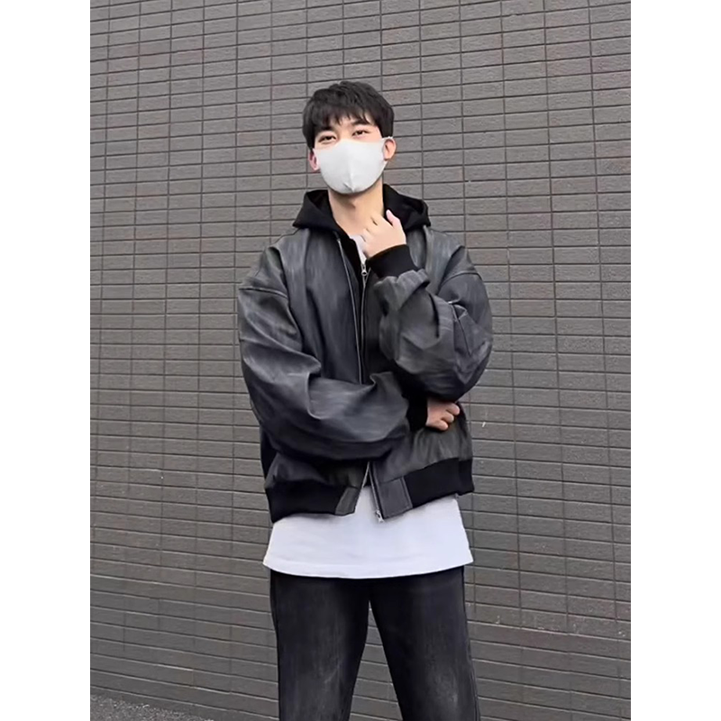 网图现货飞行夹克棒球服618-1-JK165-P100控138，男装夹克，星座618-1