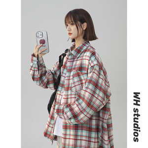 纯棉抖音品质2025新款春季衬衫外套618-CS229-P45控78图片