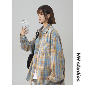 纯棉抖音品质2025新款春季衬衫外套618-CS229-P45控78图片