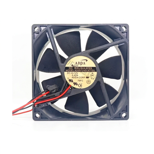 全新ADDA AD0912XB-A71GL 9.2cm9225 12V 0.42A 滚珠轴承散热风扇