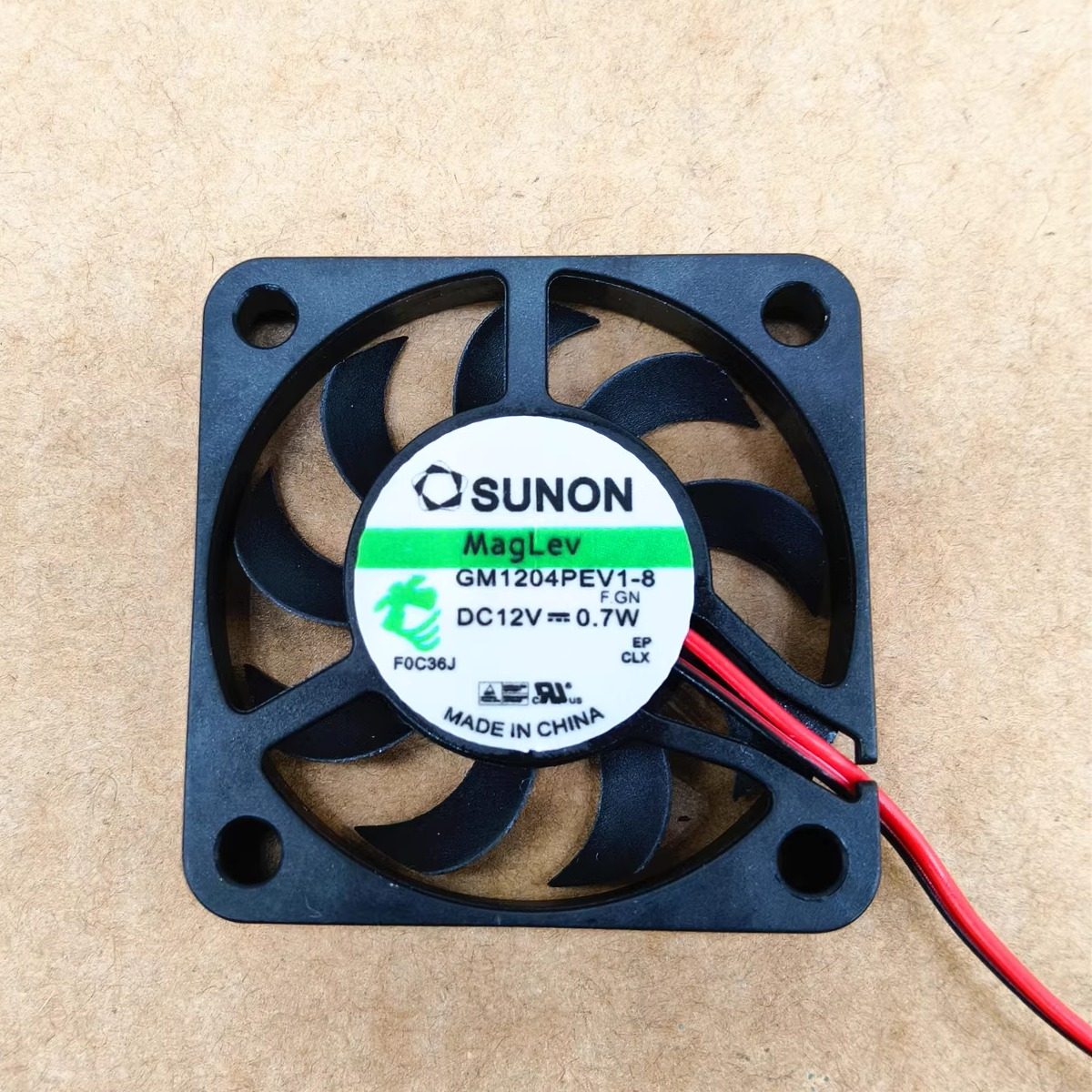 全新建准SUNON GM1204PEV1-8 4007 4cm厘米 超薄散热风扇12V 0.7W