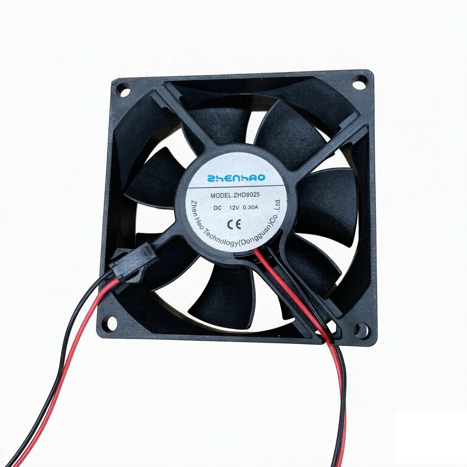 全新ZHENHAO ZHD8025 12V0.30A 80*80*25mm 8cm机箱电源散热风扇