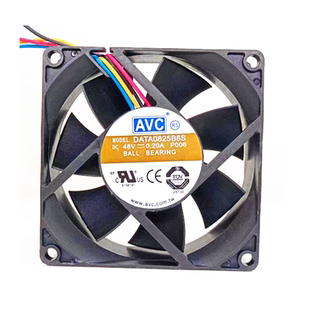 AVC DATA0825B8S 48V 0.20A 8025 8CM 中兴服务器交换机散热风扇