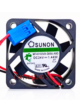 MF40102VX-Q00U-A9D 全新SUNON 4010 24V 1.44W 4cm厘米 散热风扇
