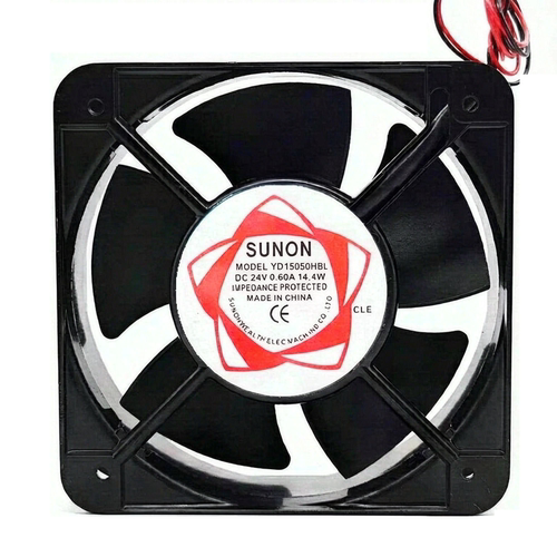 全新SUNON YD15050HBL DC 24V 0.60A 14.4W 15cm厘米直流散热风扇