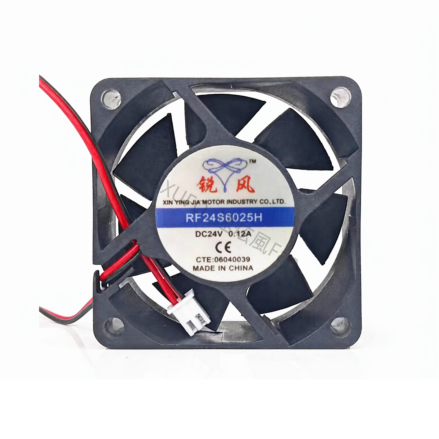全新锐风 RF24S6025H 6025 6cm厘米 24V 0.12A电源变频器散热风扇