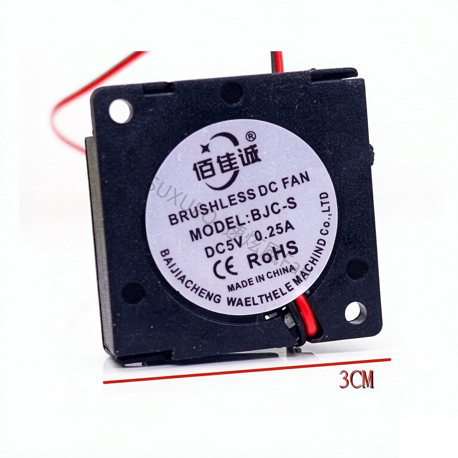 全新静音微型3010 3CM厘米 直流5V 12V 24V 鼓风机涡轮机散热风扇