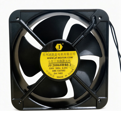 全新苏州捷飞 JF20060HBL2-F 小型工频轴流风机220v 200*200*60mm