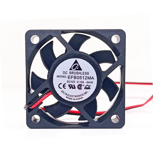 全新台达EFB0512MA 12V 0.12A 5厘米cm 5010电动车充电器散热风扇