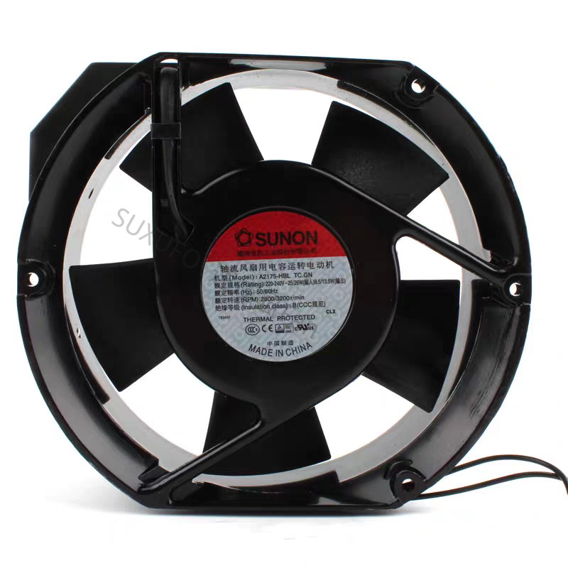全新SUNON建准A2175-HBL A2175-HBT T.GN 220V 17251机柜散热风扇