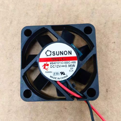 全新建准SUNON MB40101V2-000C-A99 12V 0.96W 4010 4CM 散热风扇