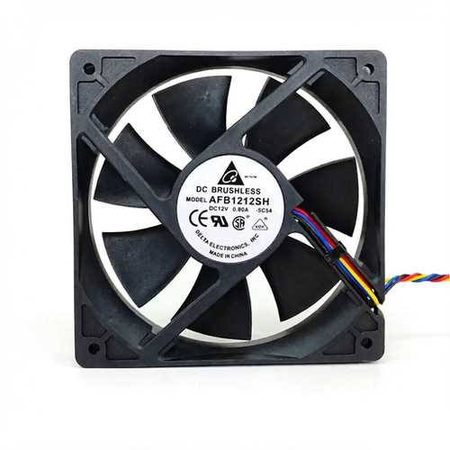全新台达AFB1212SH 电源机箱散热大风量风扇12025 12CM 12V 0.80A