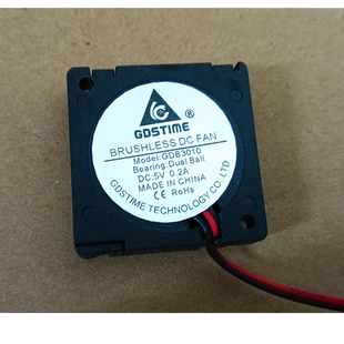 全新 GDSTIME GDB3010 5V 0.20A 3CM厘米 微型鼓风机小涡轮机风扇