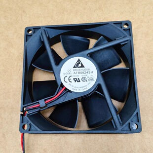 9.2cm 散热风扇 全新台达 9225 0.50A 变频器 24V AFB0924SH 厘米