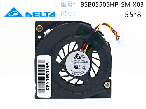 全新原装BSB05505HP-SM X03 05V 0.40A 5508 5.5cm一体机散热风扇