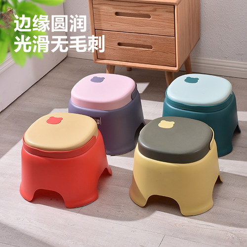 幼儿园新款加厚防滑小手提儿童凳