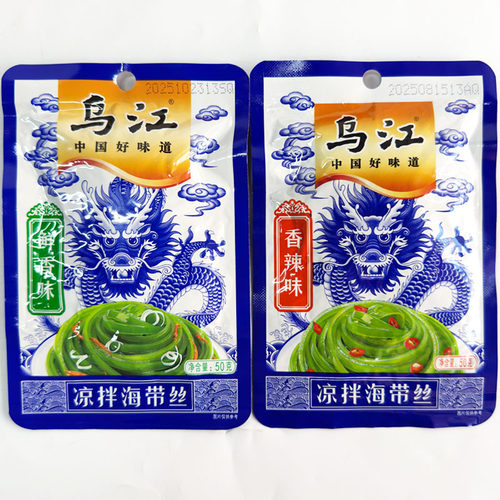 乌江香辣鲜香味凉拌海带丝50g