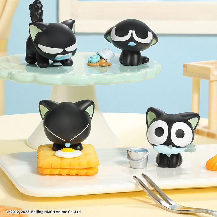 正版玩乐主义罗小黑盲盒战记周边小颗粒玩偶摆件手办礼物