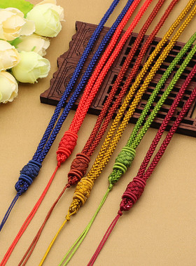 简约菠萝扣挂绳 65cm项链毛衣链 经典吊坠挂绳DIY吊坠项链线绳