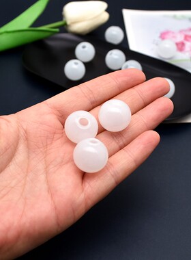 CoolDIY高硼硅玻璃乳白色空心球
