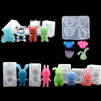 CoolDIY硅胶小熊模具多款可选