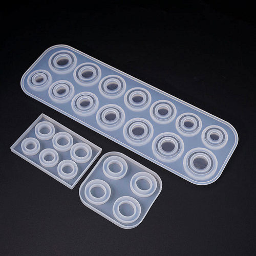 CoolDIY硅胶模具戒指制作多尺寸