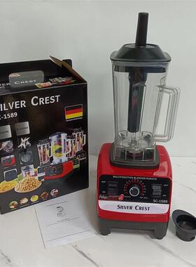 外贸SC-1589双杯破壁机料理机榨汁机多功能家用绞肉研磨机
