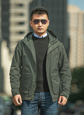 执政官m47户外冲锋衣男春秋战术外套军迷风衣户外防水夹克多功能