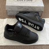 男女同款 小众板鞋 男ins潮流2025秋季 黑武士港风百搭休闲鞋 面包鞋