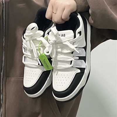 港风小众休闲板鞋女鞋运动鞋男鞋