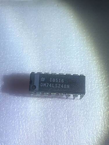 DM74LS248N DIP16 专业电子元器件一站式配单 DM74LS248N DIP16