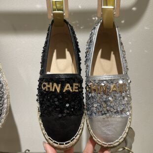 孕妇鞋 渔夫鞋 懒人一脚蹬拼色单鞋 麻绳底休闲乐福鞋 女2024春季 新款