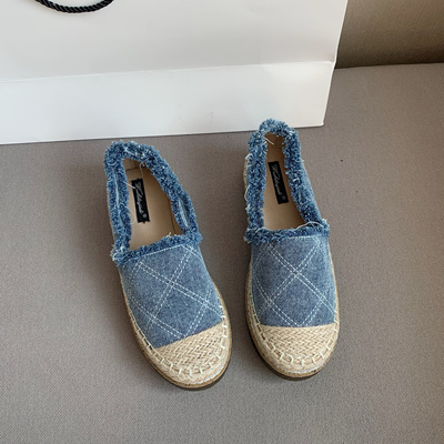 2025新小香风百搭软底渔夫鞋包头半拖鞋女懒人穆勒鞋乐福鞋一脚蹬