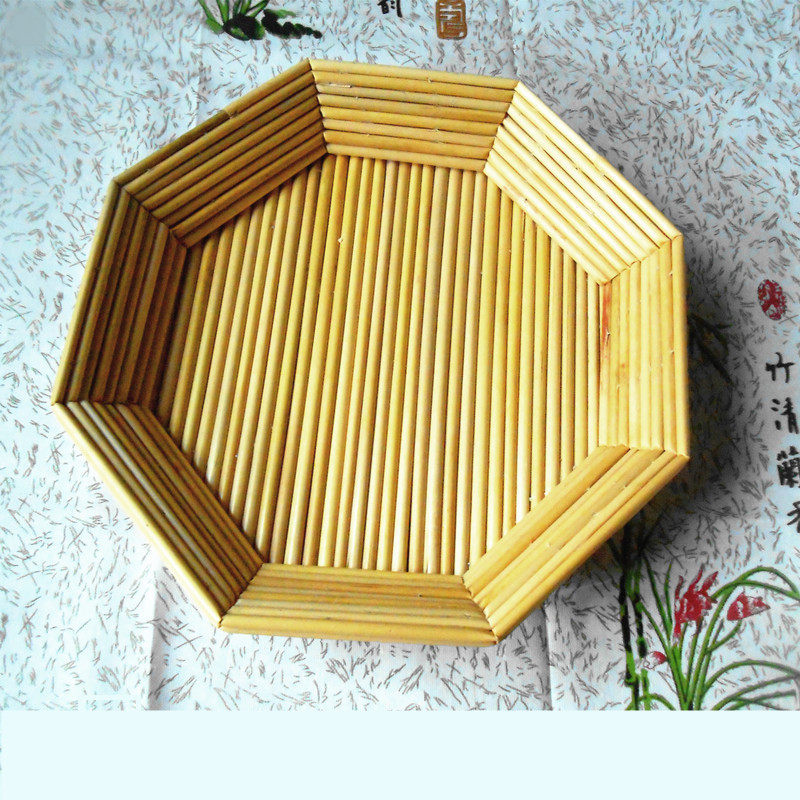 高粱杆高沿馒头筐水果篮饺子帘子八角簸箩农家手工馒头垫盖垫包邮,餐饮具,餐垫,淘宝优惠券,粉丝福利购,淘宝优惠卷