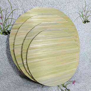 长挺秀高粱杆盖帘 绿杆饺子帘子农家手工缝制饺子拍饺子盘篦子垫