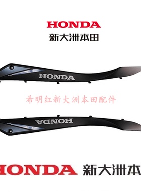 新大洲本田摩托车配件125T-31裂行左右侧边条银灰色实物图原装件