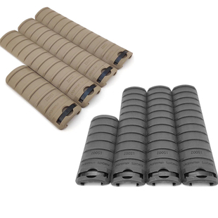 KAC尼龙护木片长款4片装MK18导轨条保护片J8J9 HK416玩具20mm配件